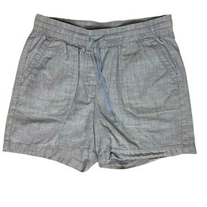 EUC Talbots Chambray Pull-on Shorts (E-1)